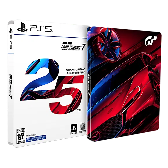 Gran Turismo 7 25th Anniversary Edition steelbook