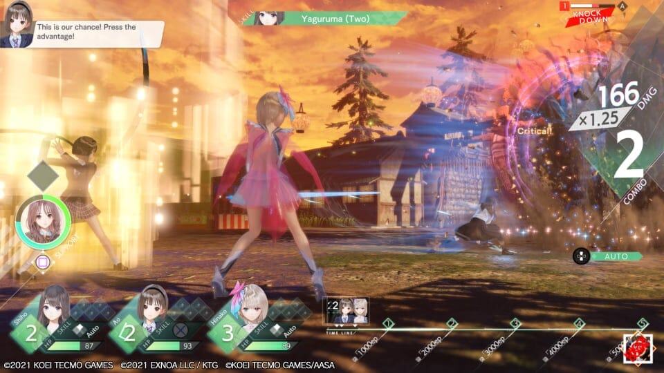 Combat Blue Reflection Second Light | The Outerhaven