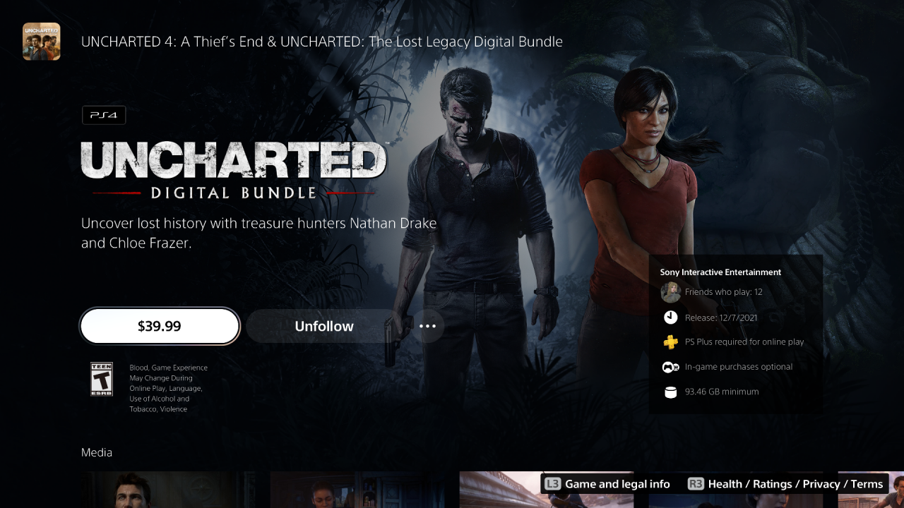 Uncharted Digital Bundle