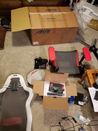 All that is included DXRacer air mesh | The Outerhaven