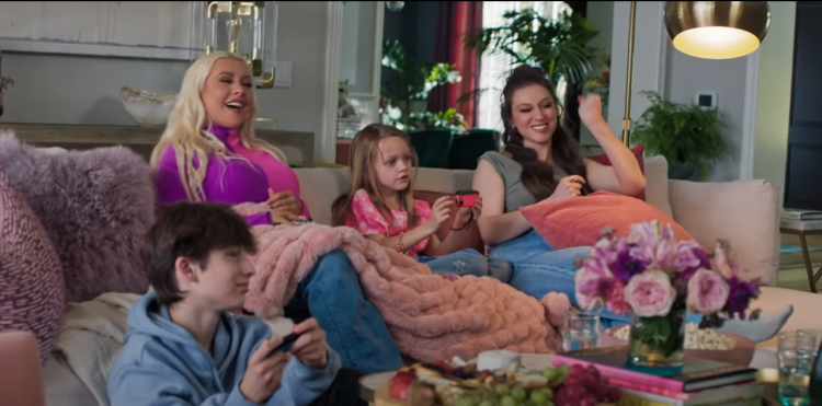 Christina Aguilera Nintendo Switch Commercial