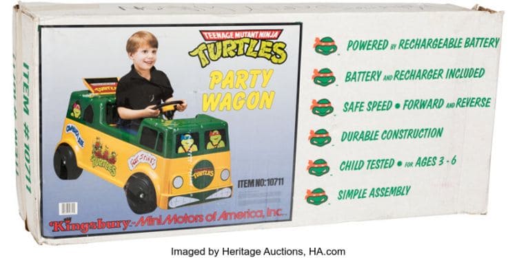 TMNT_Party_Wagon_Heritage_Auctions | The Outerhaven Teenage Mutant Ninja Turtles