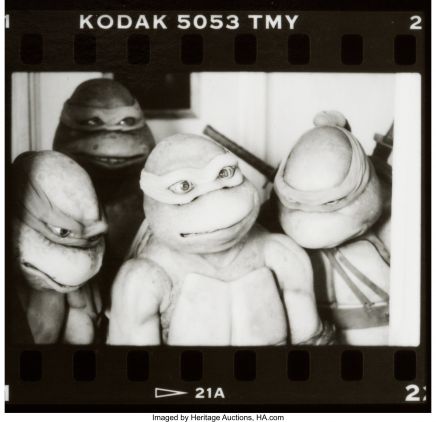 TMNT_The_Movie_Contact_Sheets_Heritage_Auctions | The Outerhaven Teenage Mutant Ninja Turtles