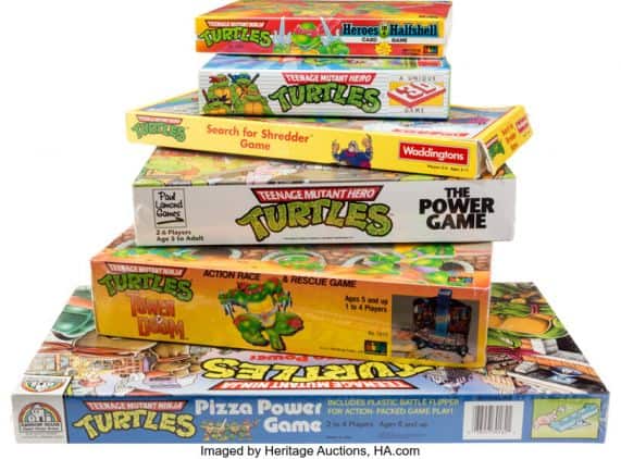 Teenage_Mutant_Ninja_Turtles_Board_games_Heritage_Auctions | The Outerhaven Teenage Mutant Ninja Turtles