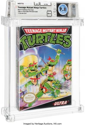 Teenage_Mutant_Ninja_Turtles_NES_Ultra_1989_Heritage_Auctions | The Outerhaven Teenage Mutant Ninja Turtles