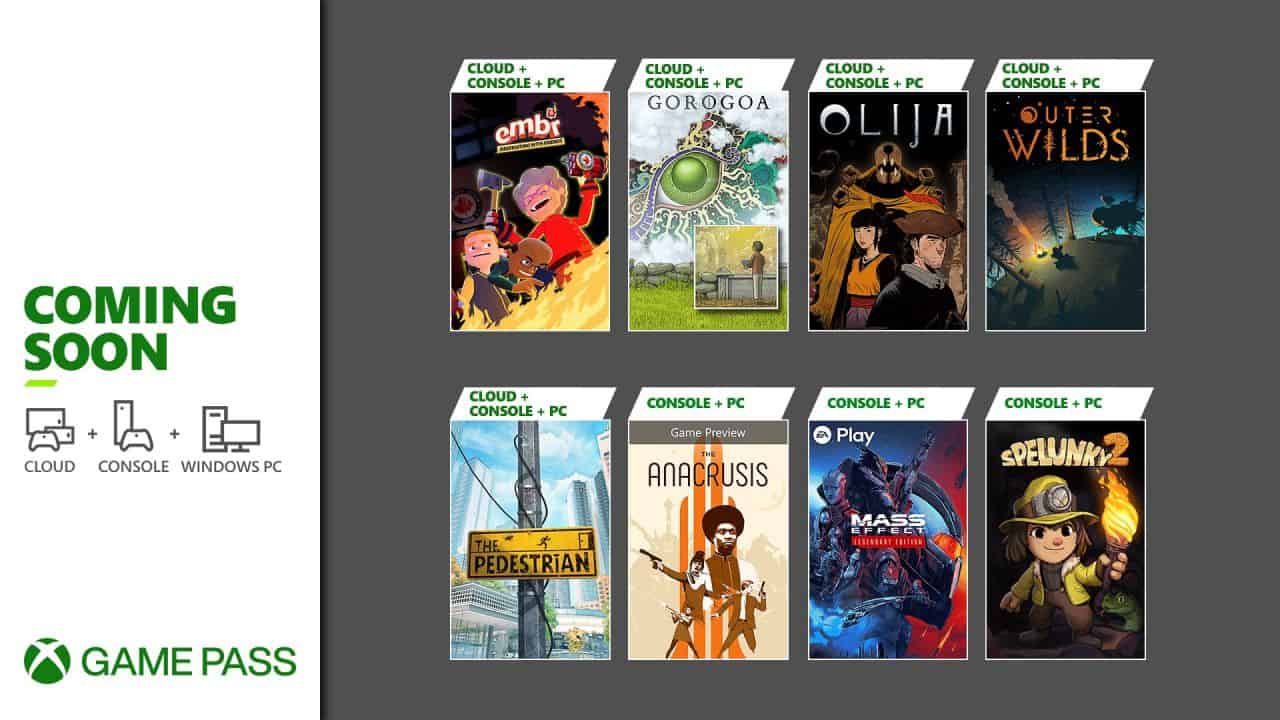 Xbox Game Pass January 2022 | The Outerhaven Xbox Game Pass January 2022