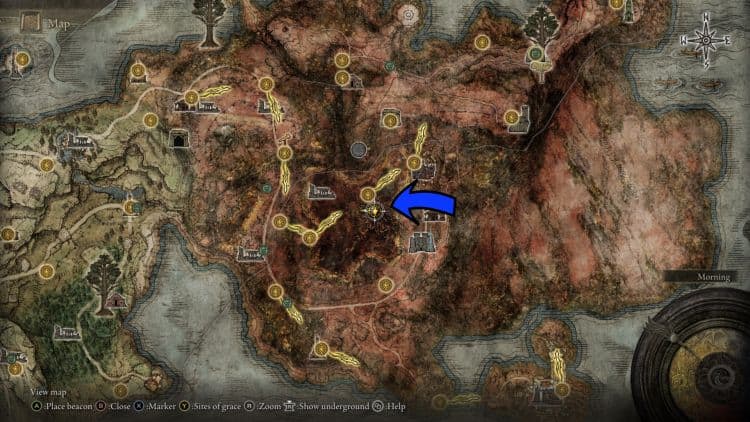 Elden Ring - Where to find the Unalloyd Gold Needle-map | The Outerhaven Elden Ring - Where to find the Unalloyed Gold Needle-map