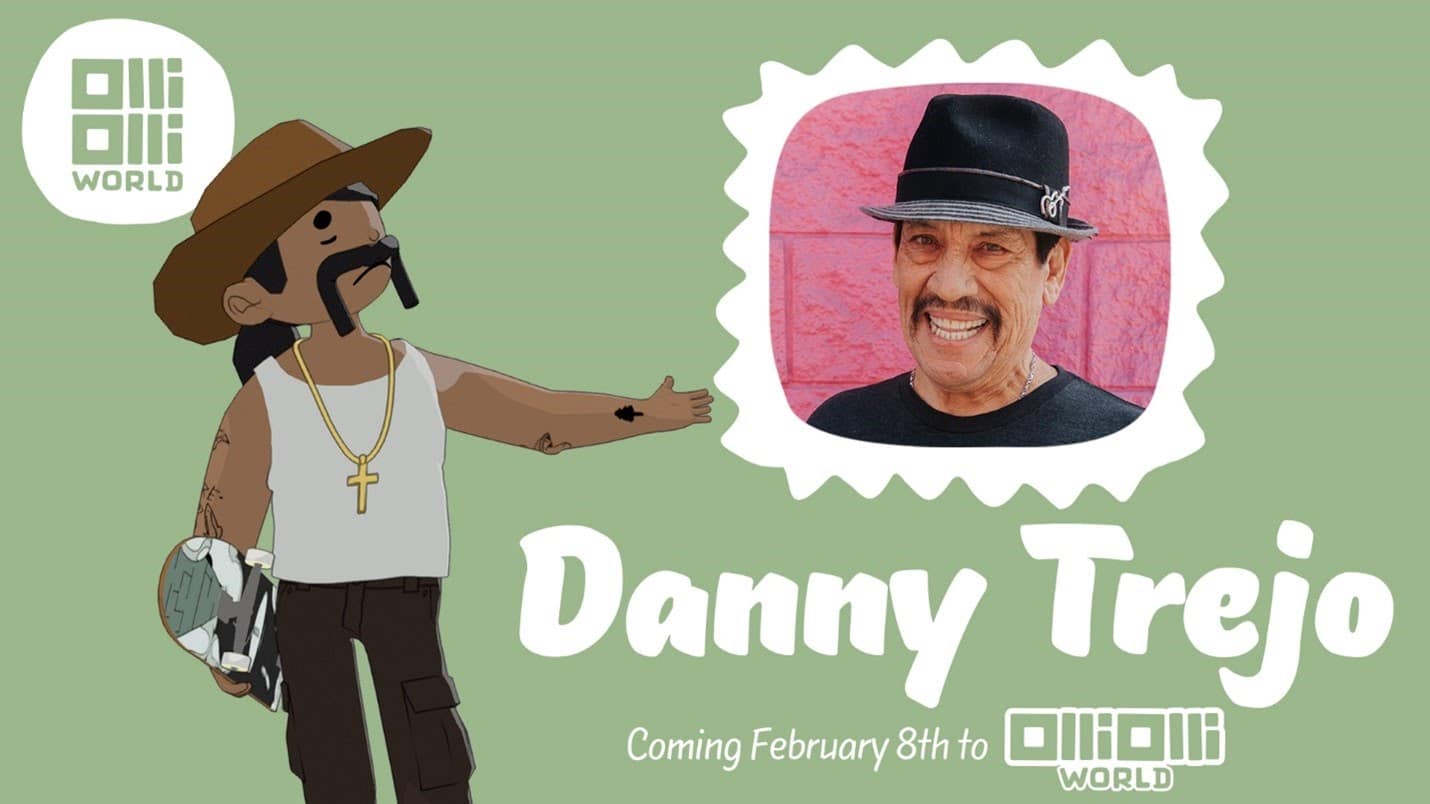 Danny Trejo OlliOlli World | The Outerhaven