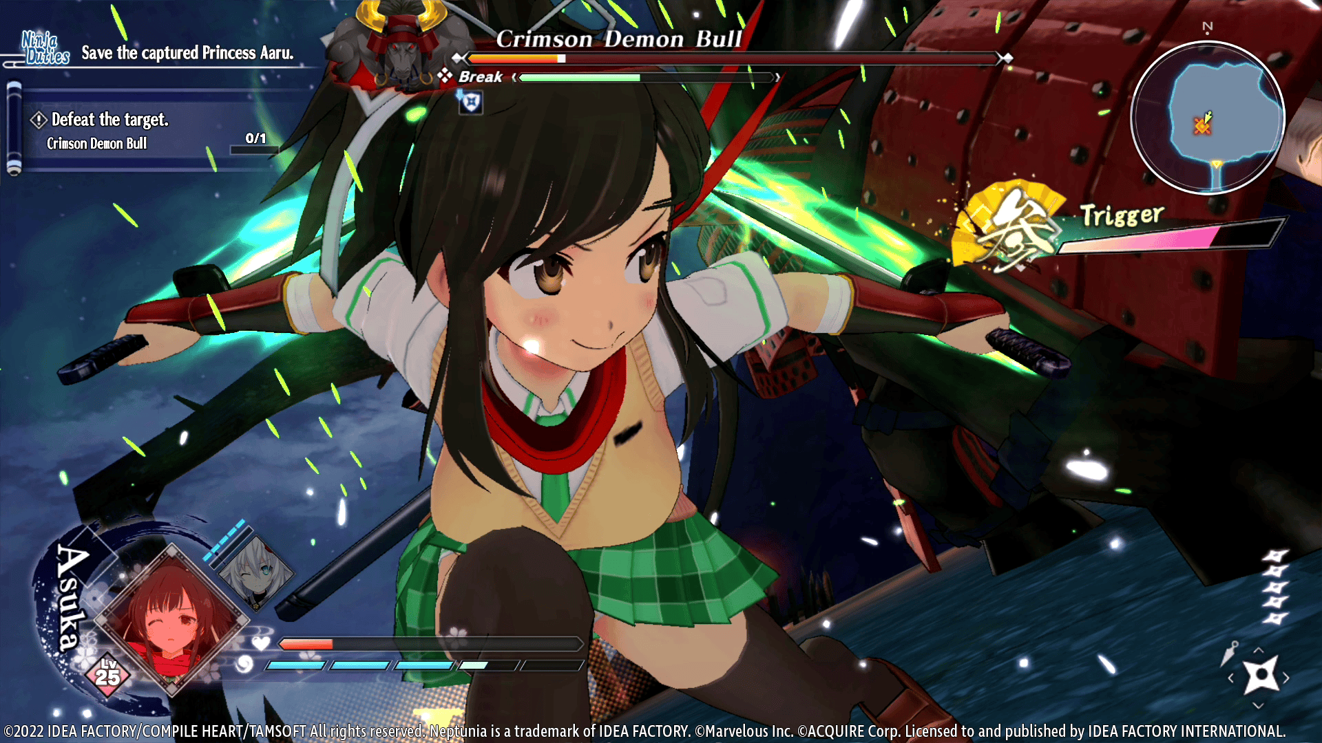 Neptunia x Senran Kagura Ninja Wars Nintendo Switch | The Outerhaven