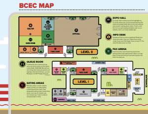 PAX East 2022 BCEC Map 1