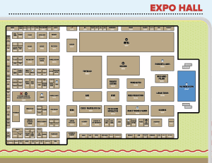 PAX East 2022 Expo Hall Map | The Outerhaven PAX East 2022 Expo Hall Map