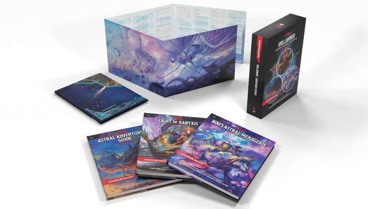 Spelljammer_Book Set_Traditional Cover | The Outerhaven D&D Direct