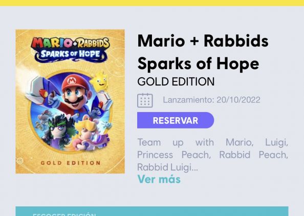 Mario + Rabbids: Sparks of Hope Gold Edition | The Outerhaven Mario + Rabbids: Sparks of Hope Gold Edition