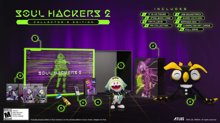 Soul Hackers 2 Western Collector's Edition | The Outerhaven Soul Hackers 2 Western Collector's Edition
