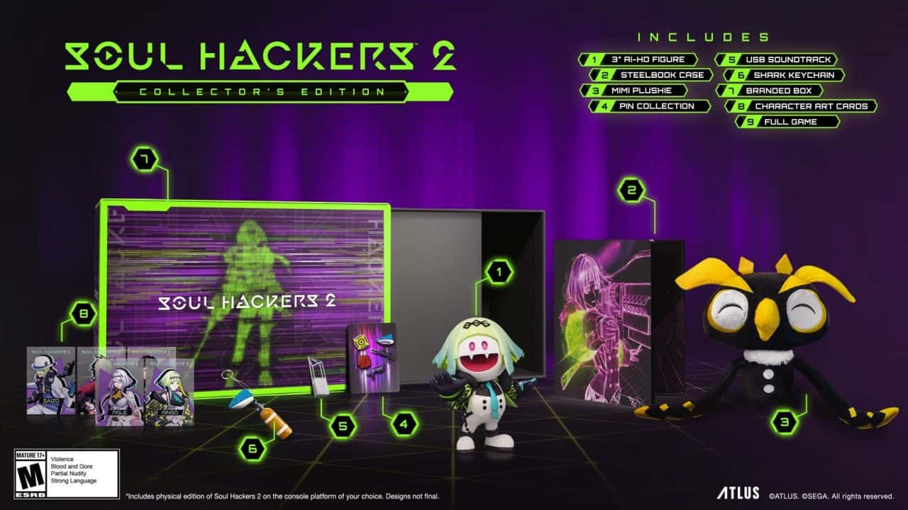 Soul Hackers 2 Western Collector's Edition | The Outerhaven Soul Hackers 2 Western Collector's Edition
