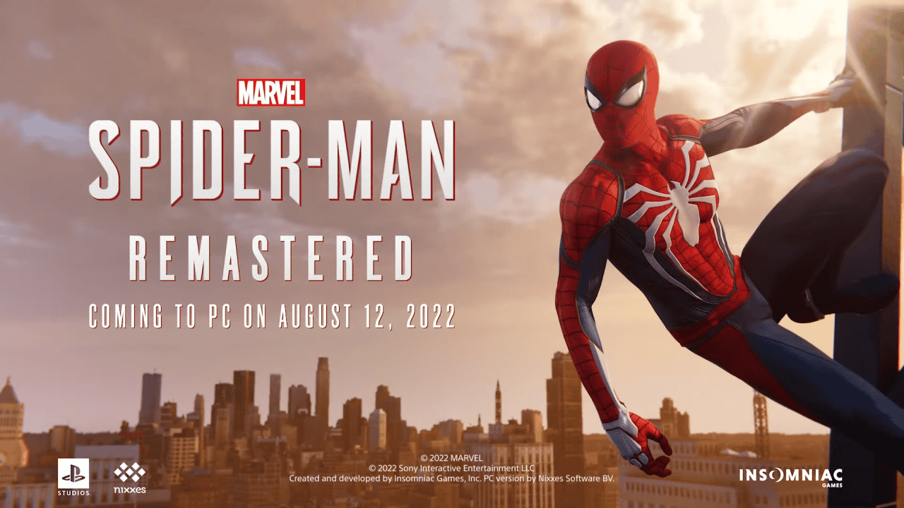 Spider-Man Heads to PC | The Outerhaven Spider-Man Heads to PC