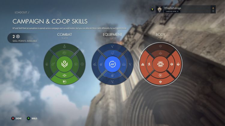 Skill Tree | The Outerhaven