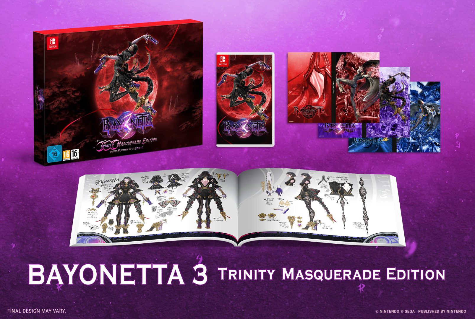 Bayonetta 3 Trinity Masquerade Edition | The Outerhaven Bayonetta 3 Trinity Masquerade Edition