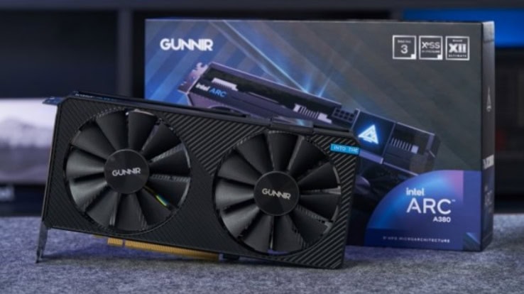 Gunnir Intel Arc A380 Photon 6G OC | The Outerhaven Gunnir Intel Arc A380 Photon 6G OC