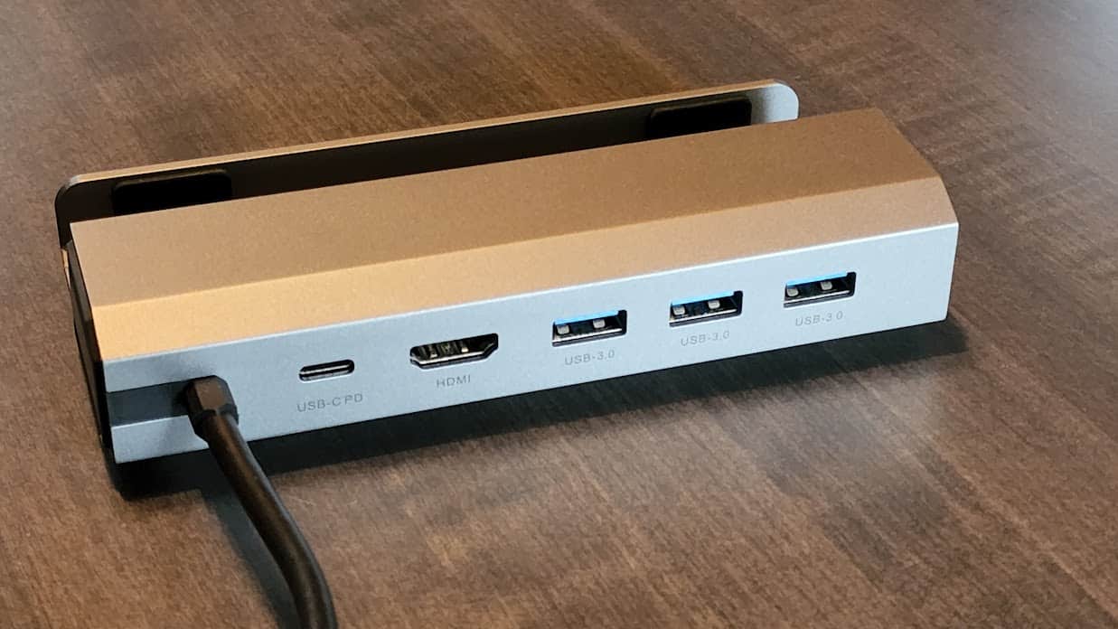 JSAUX Docking Station for Steam Deck Rear | The Outerhaven JSAUX Docking Station for Steam Deck Rear