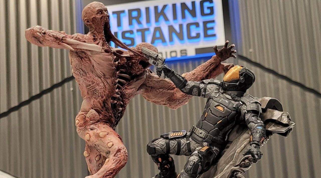 The Callisto Protocol Collector's edition statue | The Outerhaven The Callisto Protocol Collector's edition statue
