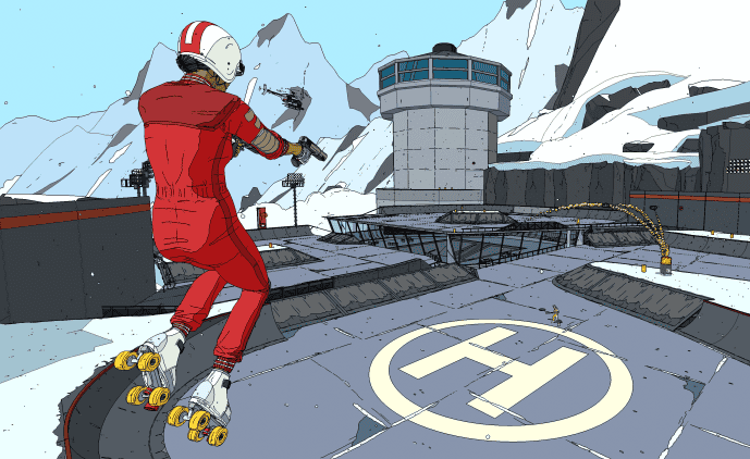 Rollerdrome - Heres Trouble | The Outerhaven Rollerdrome by Roll7