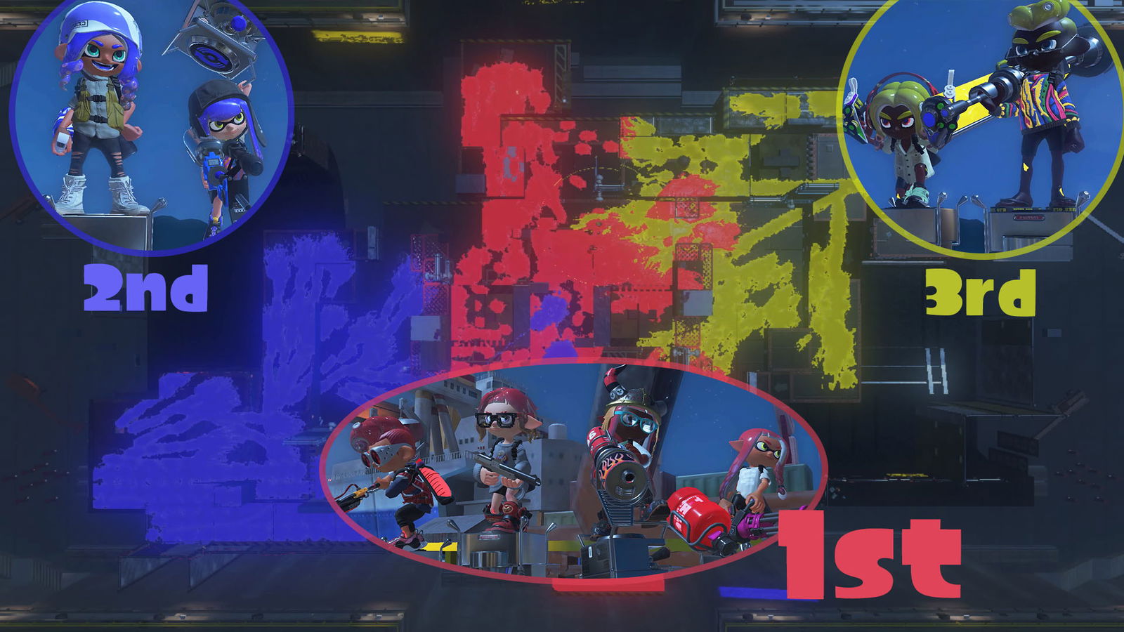 Splatfest Tricolor Turf War Battles