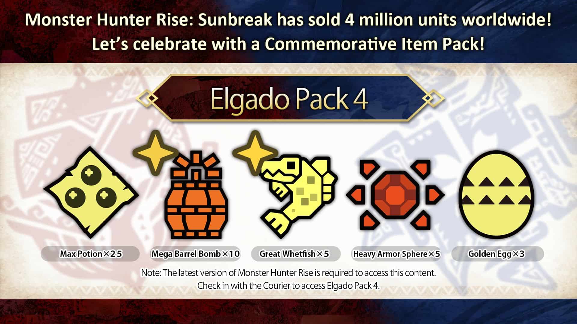 monster hunter rise sunbreak gift | The Outerhaven
