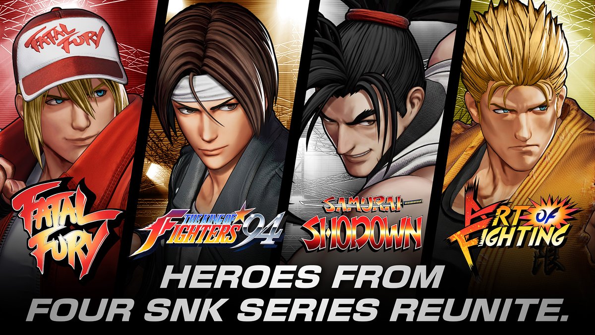 KIng of Fighters XV SNK Crossover Samurai Showdown