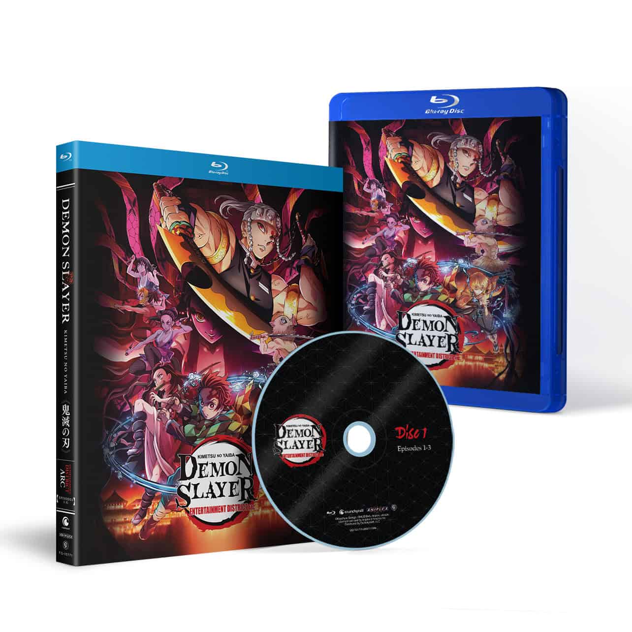 Demon Slayer_ Kimetsu no Yaiba - Entertainment District Arc – Blu-ray | The Outerhaven