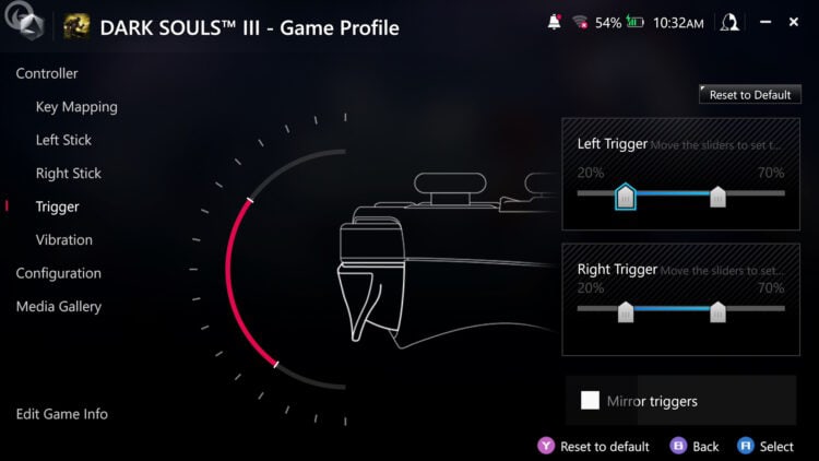 Fix Asus Rog Ally Trigger Sensitivity-04 | The Outerhaven Fix Asus Rog Ally Trigger Sensitivity-04