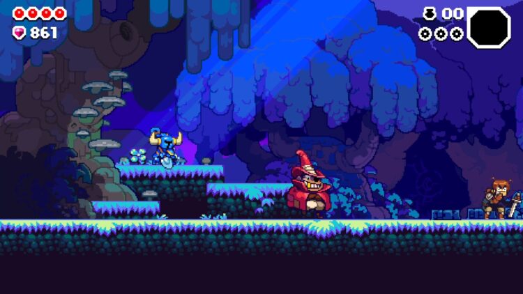 Grave of Master Argus in Shovel Knight Dig-03