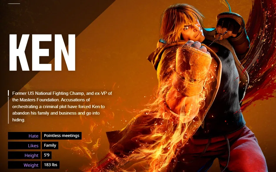 Ken Street Fighter 6 | The Outerhaven Ken Street Fighter 6