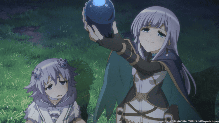 Hyperdimension Neptunia: The Animation: Little Purple Sunshine Review | The Outerhaven Nep Nep Neptunia Little Purple Sunshine Chrome Arfoire