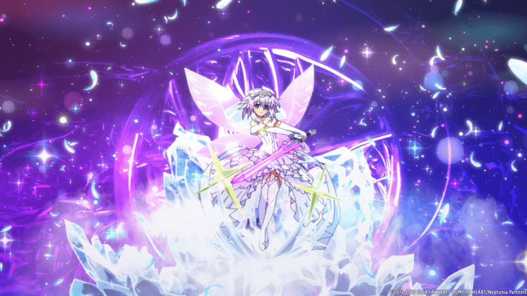 Hyperdimension Neptunia: The Animation: Little Purple Sunshine | The Outerhaven Neptune Wedding Dress Purple Little Sunshine