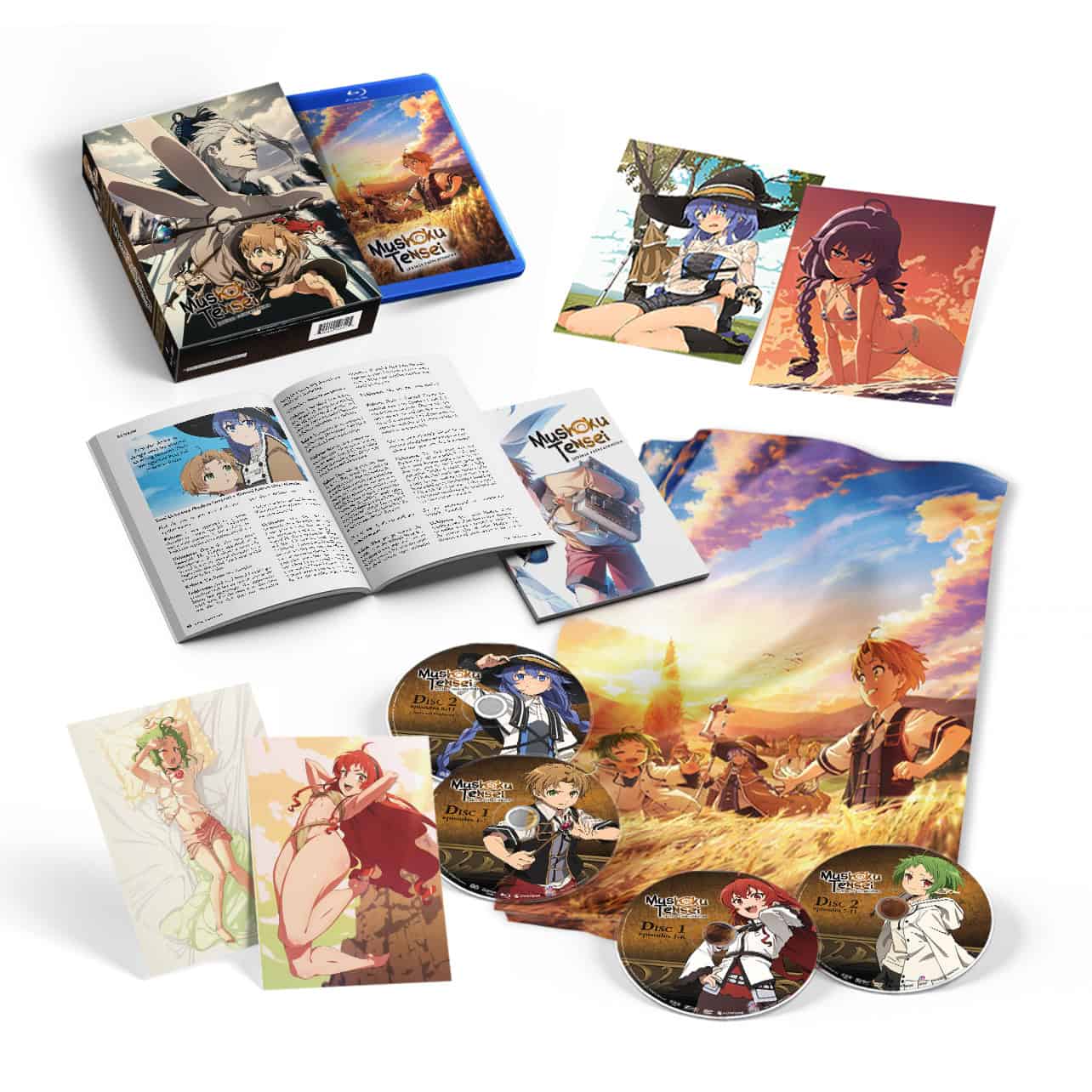 Mushoku Tensei_ Jobless Reincarnation - Part 1 (Limited Edition) – Blu-ray + DVD | The Outerhaven