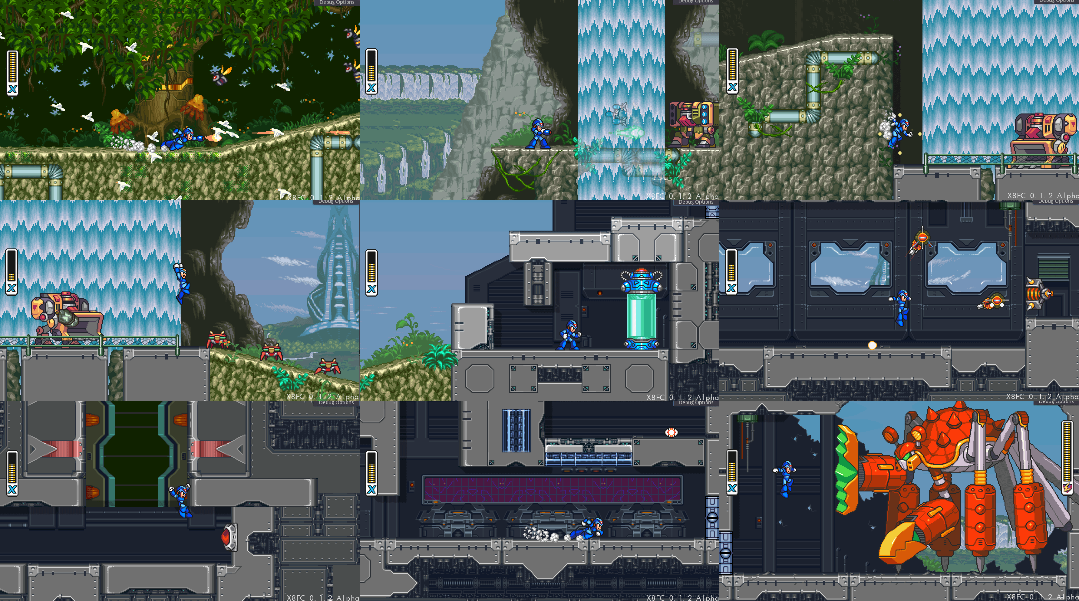 X8_screenshots | The Outerhaven Mega Man X8