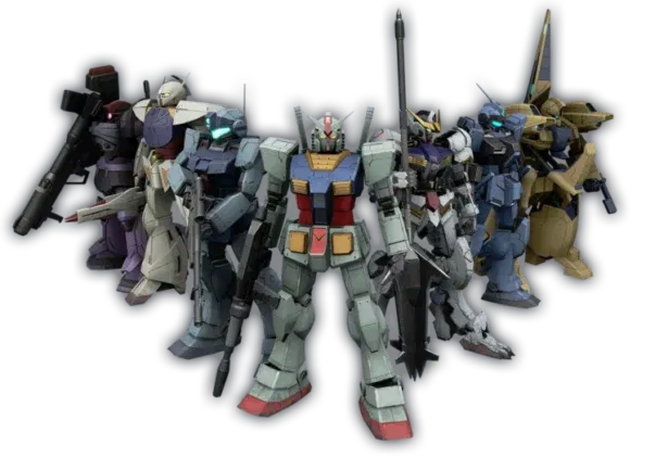 Gundam Evolution units