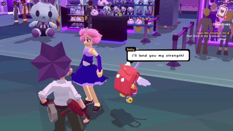 Mahou Senshi Cosplay Club Screenshot | The Outerhaven Behold Studios Magical Girl JRPG