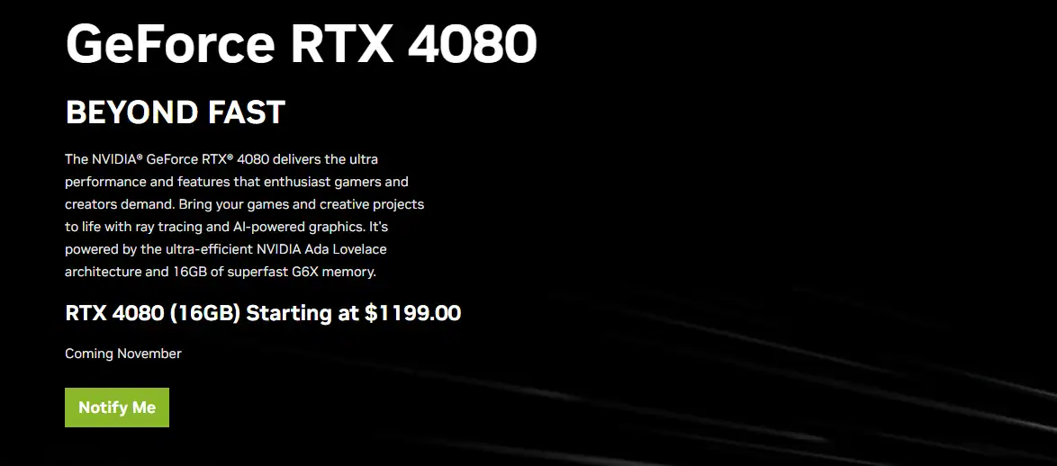 RTX 4080 GPU Page October | The Outerhaven RTX 4080 GPU Page October