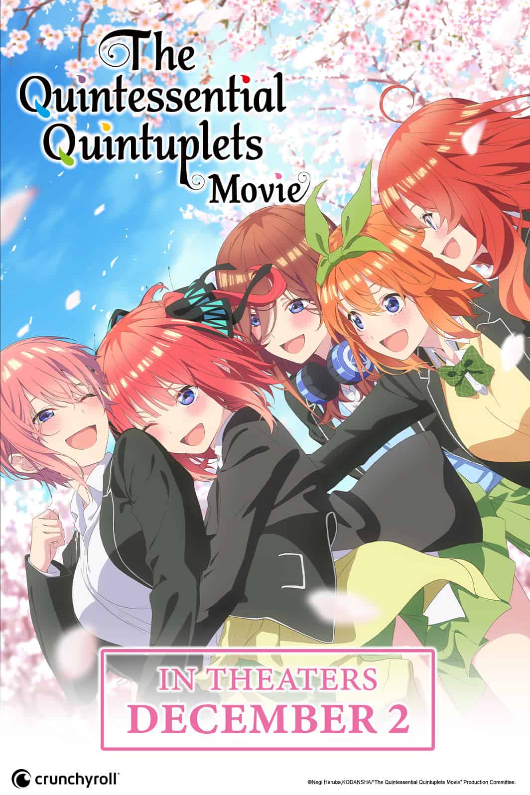 TheQuintessentialQuintupletsMovie_KV_2x3_Dated (North America) | The Outerhaven Quintessential Quintuplets