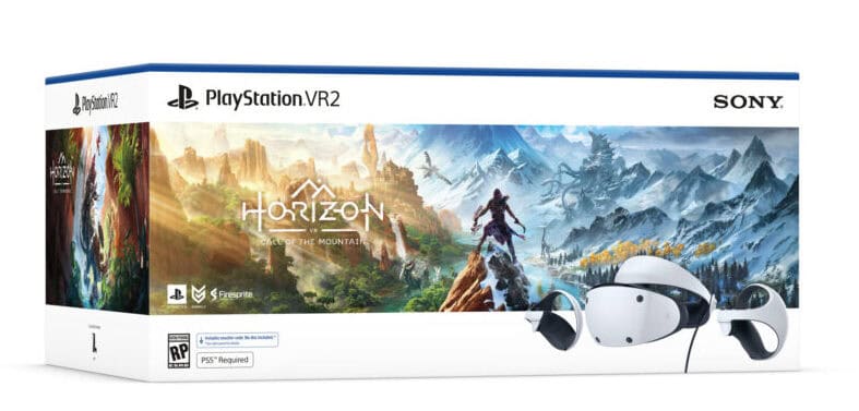 PSVR 2 Horizon Call of the Mountain bundle | The Outerhaven PSVR 2 Horizon Call of the Mountain bundle