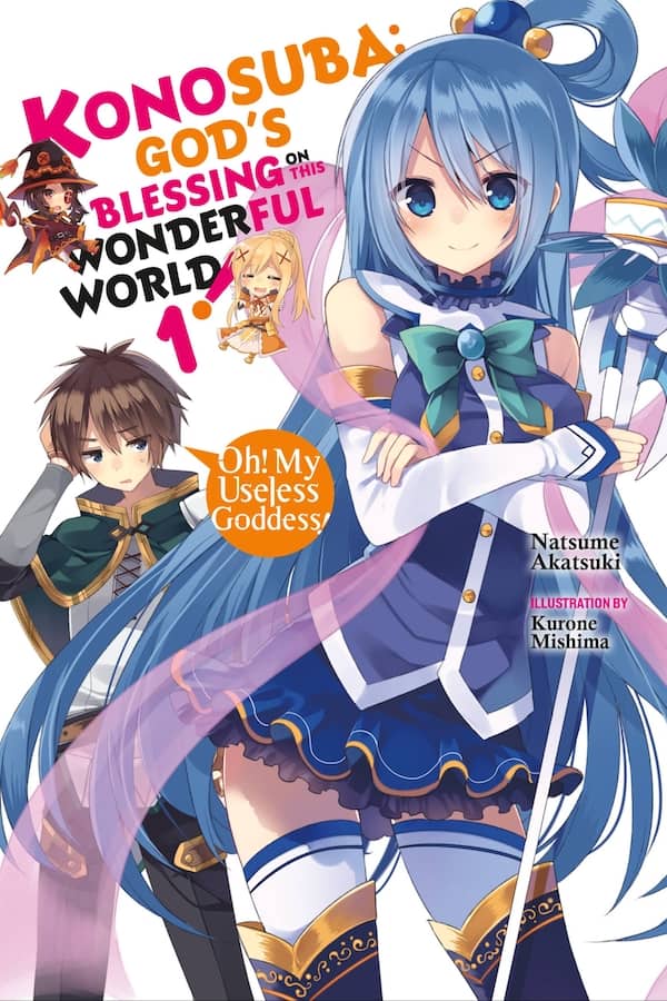 Konosuba LN cover | The Outerhaven Yen Audio
