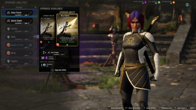 Marvels Midnight Suns - Ability Upgrades | The Outerhaven Combining duplicates at the Abbey to enhance cards.