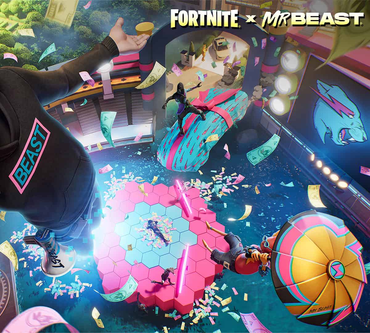 MrBeast Key Art | The Outerhaven Mr Beast, Fortnite