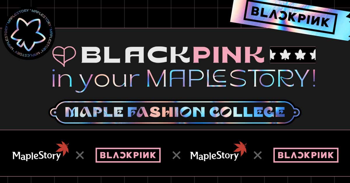 Nexon_MapleStory_BP-collab_1200x630 | The Outerhaven BLACKPINK