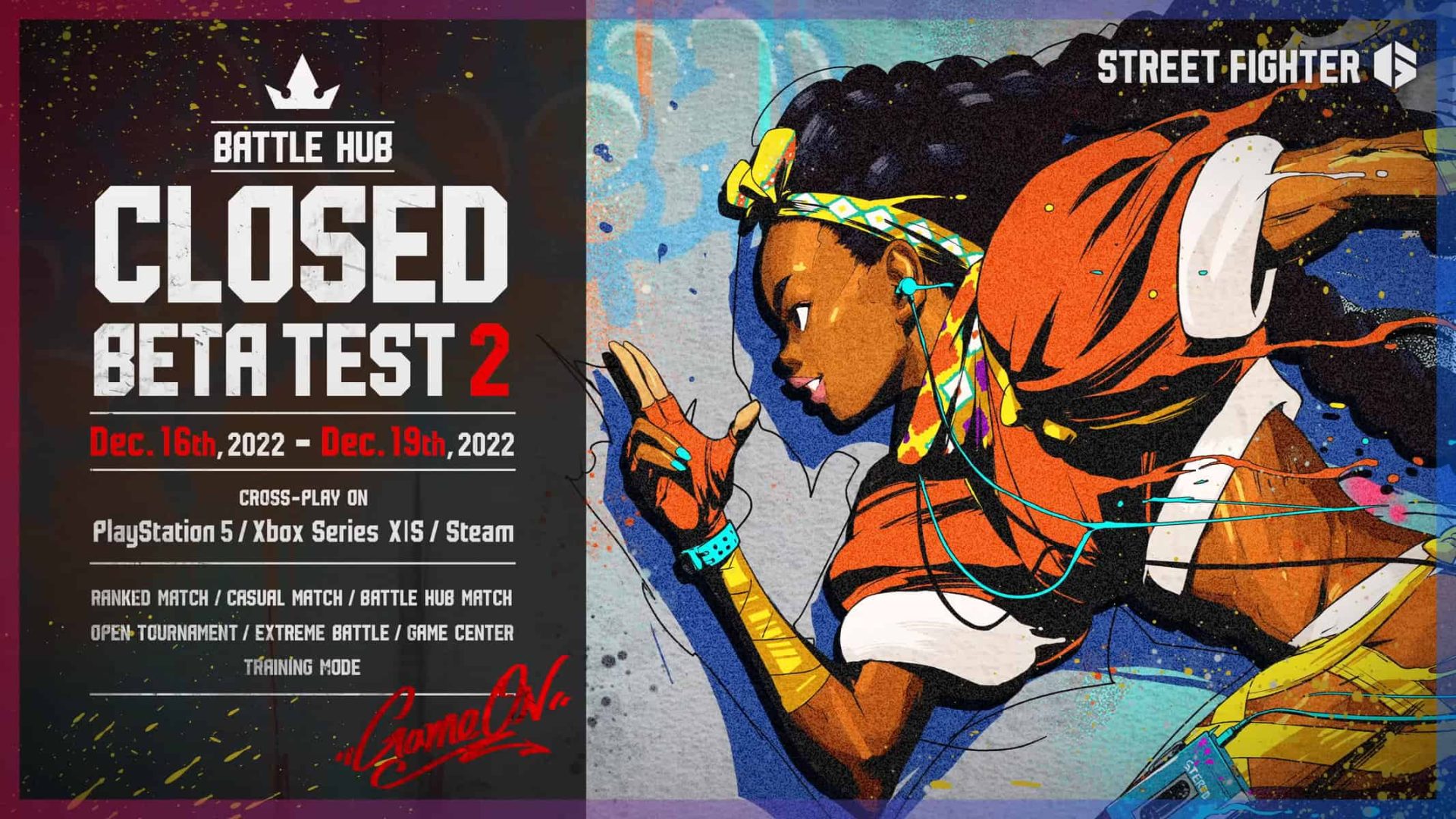 Street Fighter 6 - Closed Beta Test 2 Announce Trailer | The Outerhaven Street Fighter 6 - Closed Beta Test 2 Announce Trailer