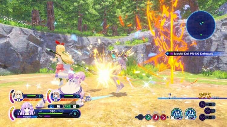 Neptunia: Sisters vs Sisters Review | The Outerhaven Neptunia Sisters vs Sisters Idea Factory Nepgear Battle