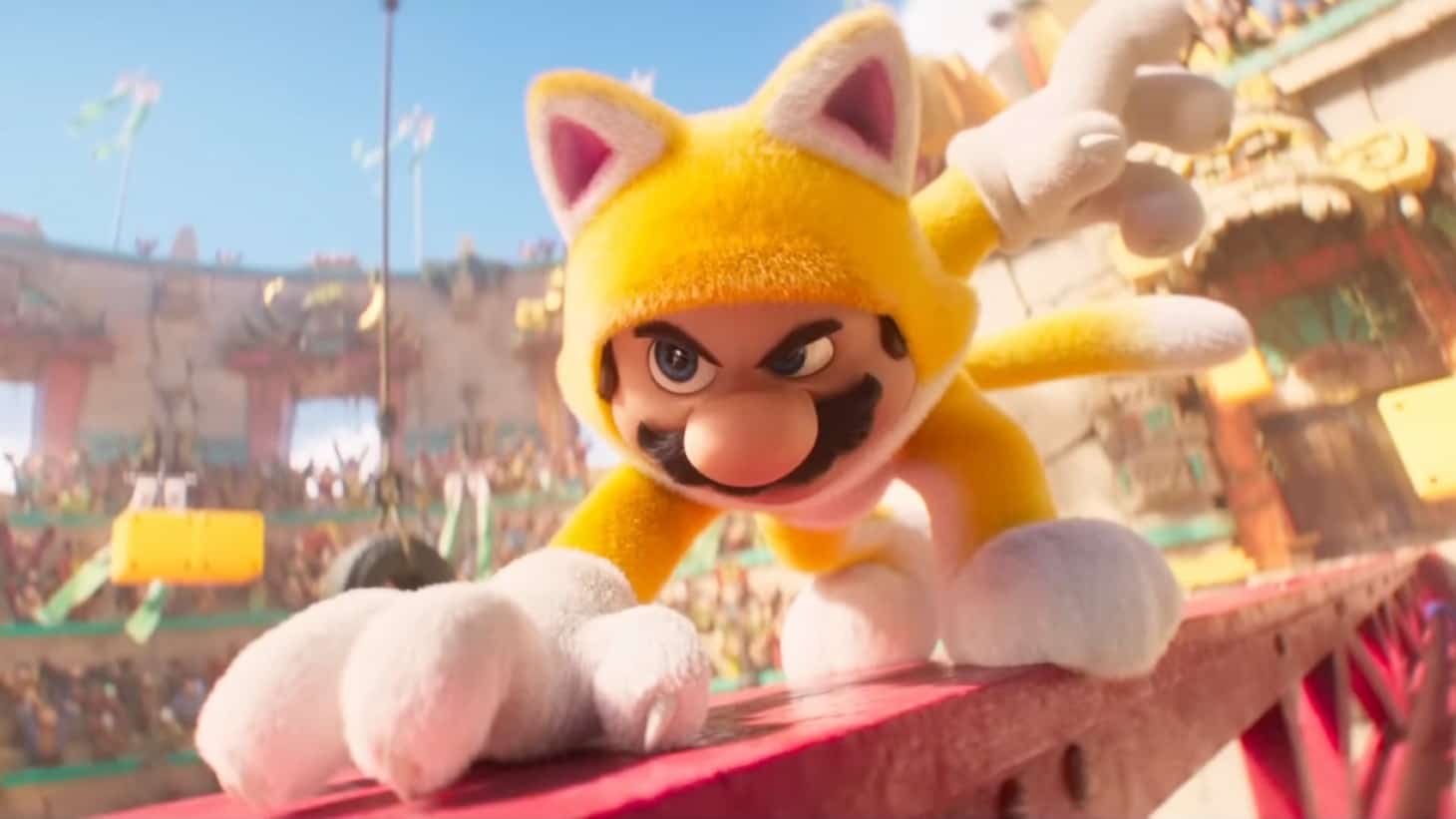 The Super Mario Bros. Movie - Mario wears the Cat Suit | The Outerhaven The Super Mario Bros. Movie - Mario wears the Cat Suit