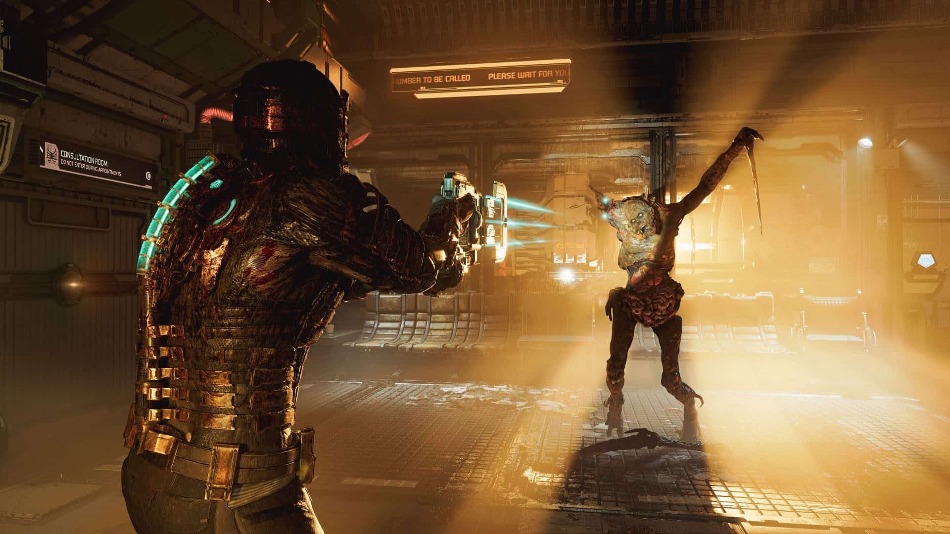 Dead Space - The plasma cutter in action. | The Outerhaven Dead Space Remake